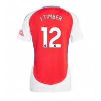 Arsenal Jurrien Timber #12 Hjemmedrakt Dame 2024-25 Kortermet